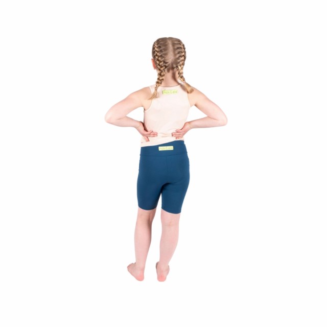Kort tights Blue